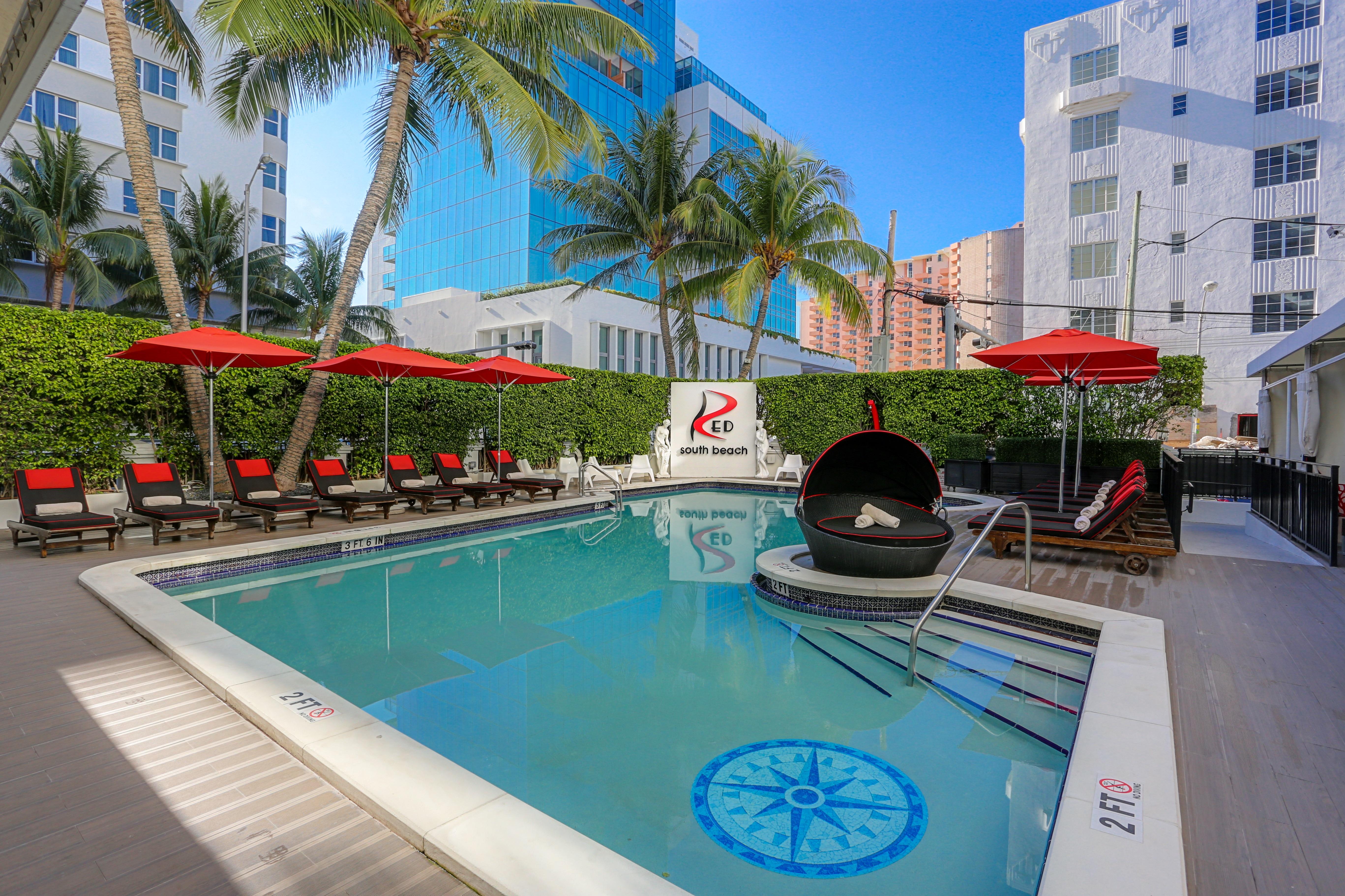 Red South Beach Hotel Miami Beach Ngoại thất bức ảnh
